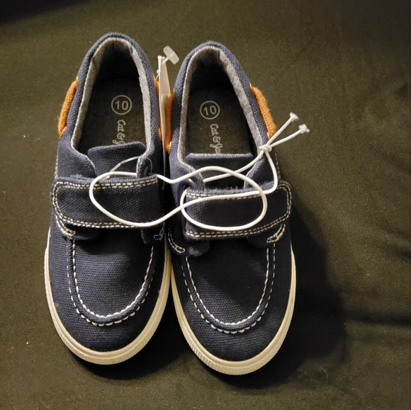 Toddler Boys' Case Flats and Slip-On - Cat & Jack™ Navy 10 - Picture 2 of 5